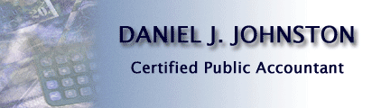 DANIEL J. JOHNSTON, Certified Public Accountant